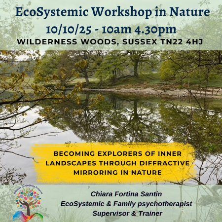 Ecotherapy: Foundation Ecosystemic training – 3 full days online ecosystemic workshop in nature