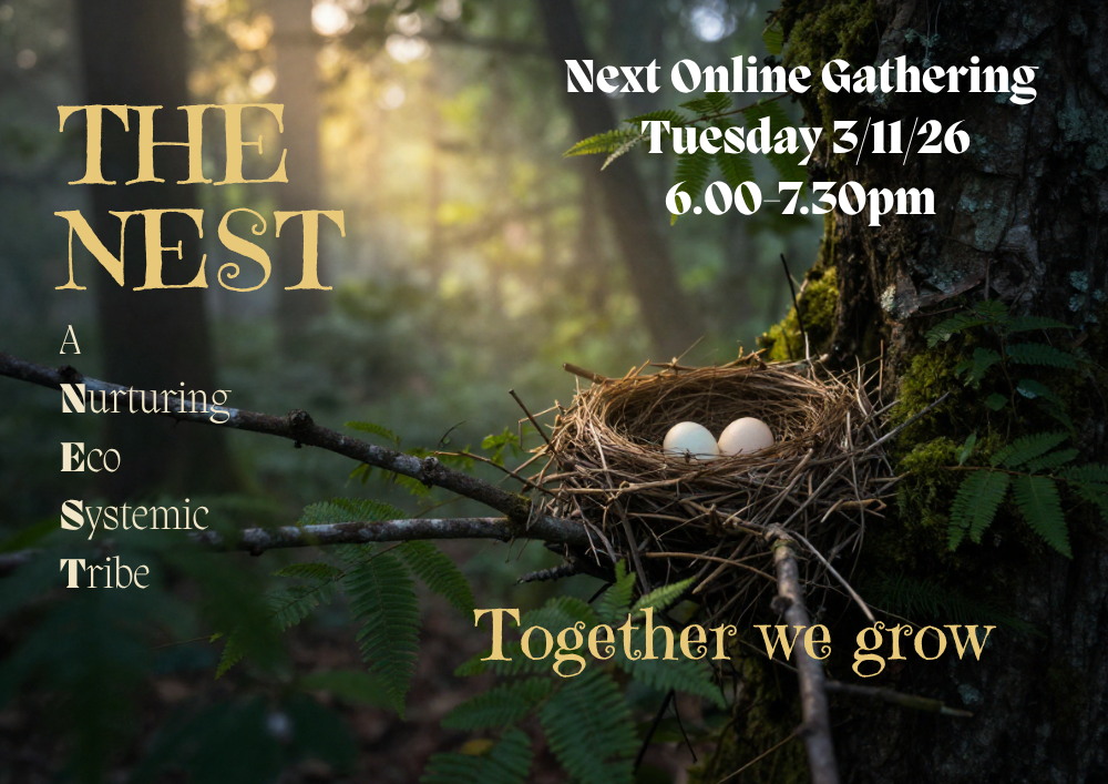 nurturing eco systemic tribe an online community space to explore, share and generate new ideas. together we grow.